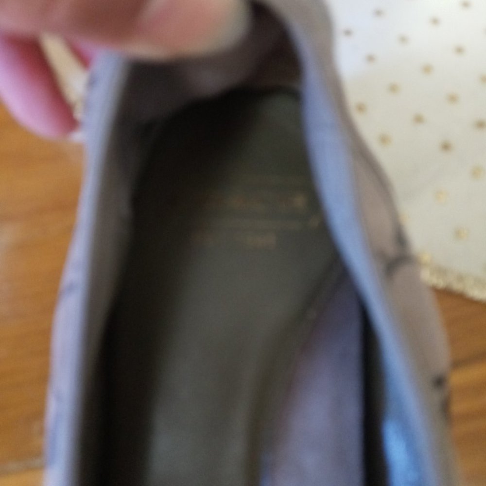Coach brown ballet flats/dark brown C's - Picture 9 of 15